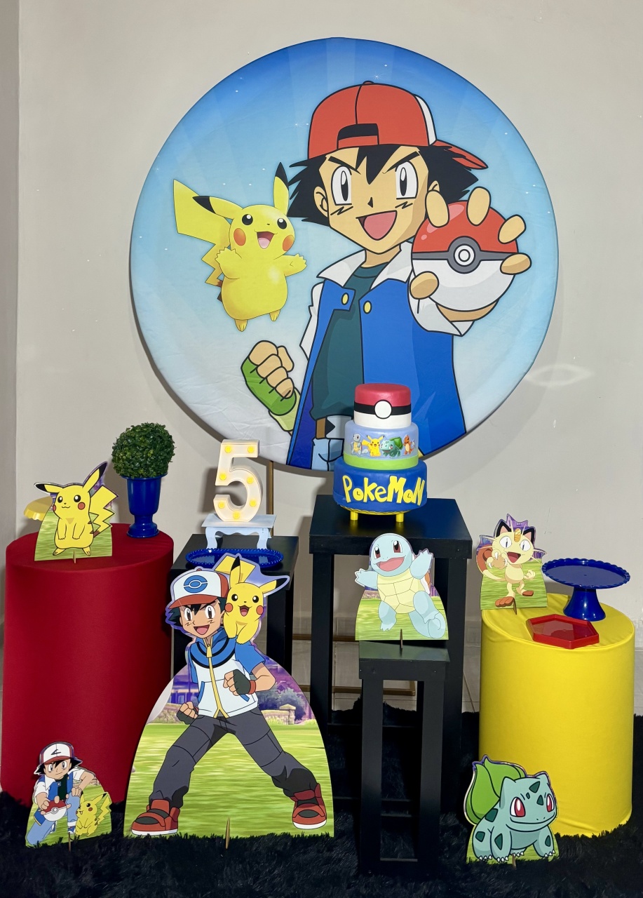 Pokémon 03 - Shalom Festas Pegue e Monte