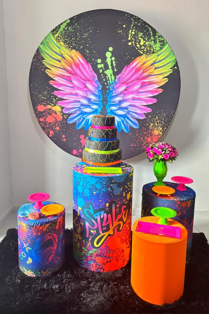 Neon 02 - Shalom Festas Pegue e Monte