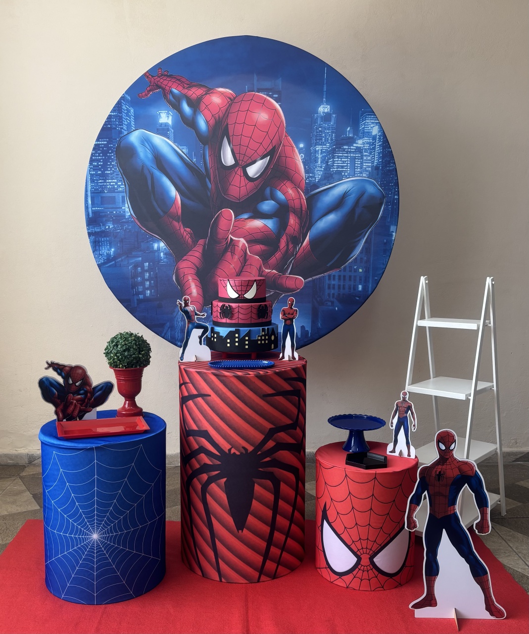 Homem Aranha 02 - Shalom Festas Pegue e Monte 