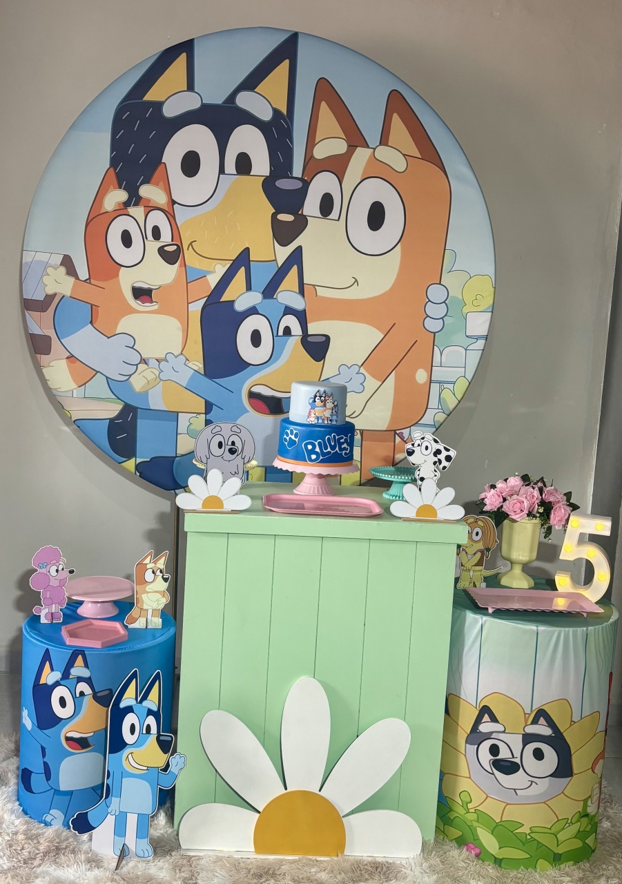 Bluey 03 - Shalom Festas Pegue e Monte