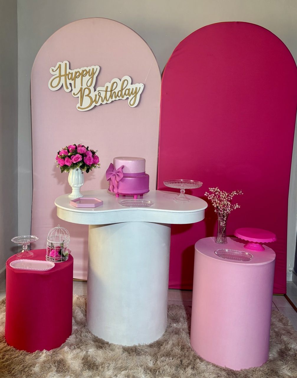 Romano Pink/Rosa 05 - Shalom Festas Pegue e Monte
