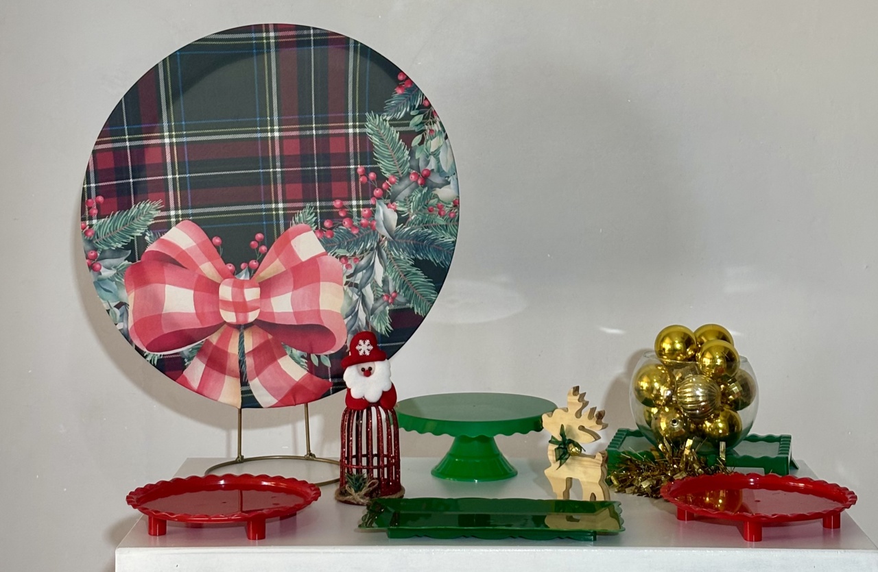 Mini Kit Natal 03 - Shalom Festas Pegue e Monte 