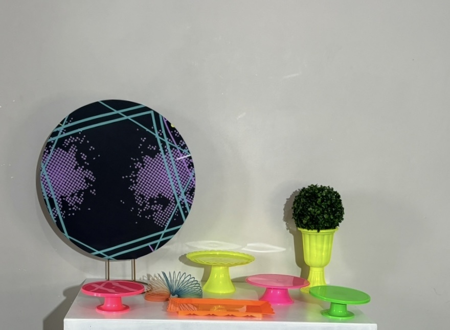 Mini Kit / Neon 01 - Shalom Festas Pegue e Monte 