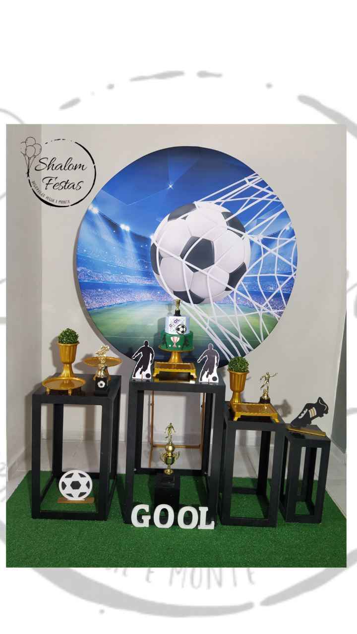 Futebol 03 - Shalom Festas Pegue e Monte