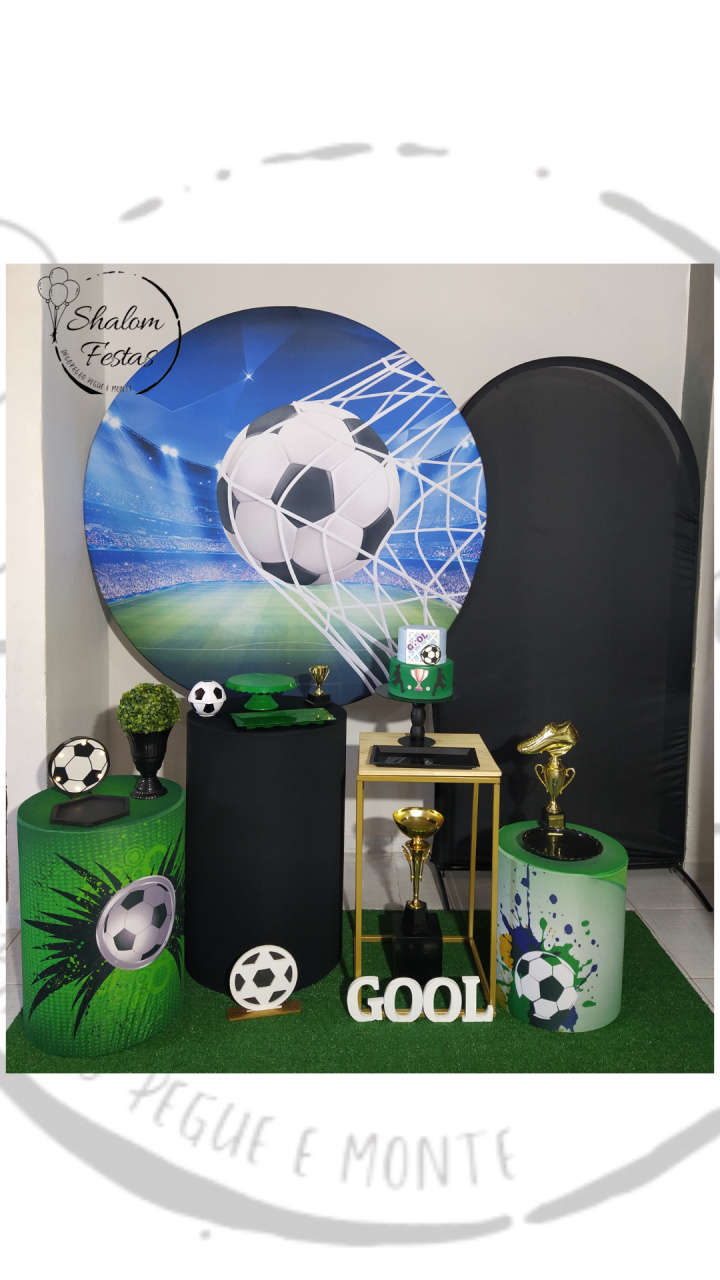 Futebol 04 - Shalom Festas Pegue e Monte