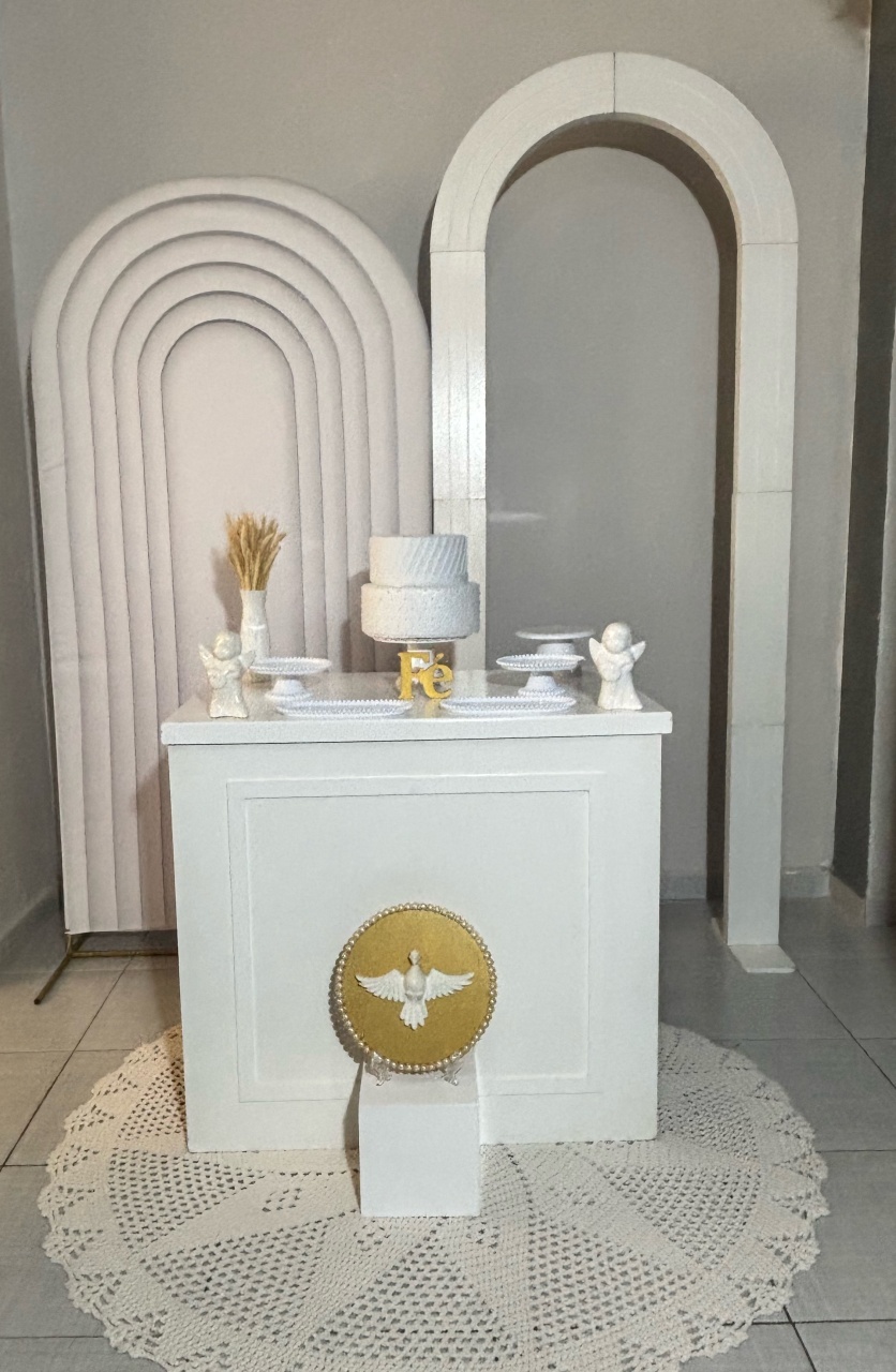 Batizado Portal E Romano - Shalom Festas Pegue e Monte 