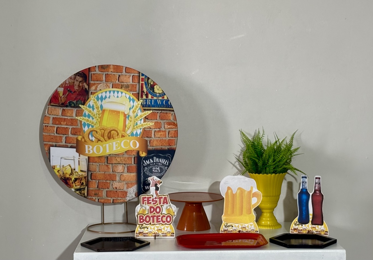 Mini Kit Boteco - Shalom Festas Pegue e Monte 