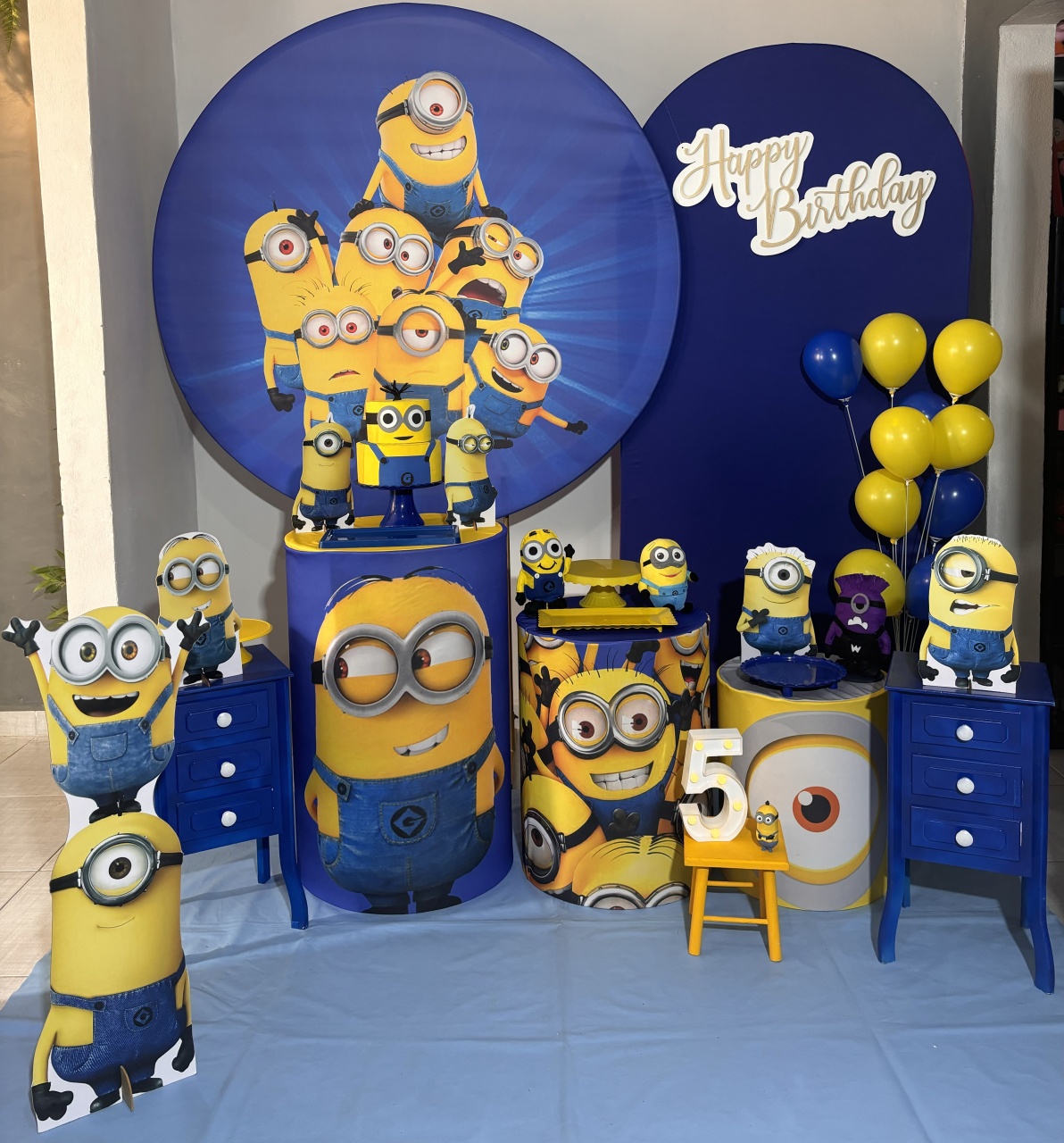 Minions 03 - Shalom Festas Pegue e Monte