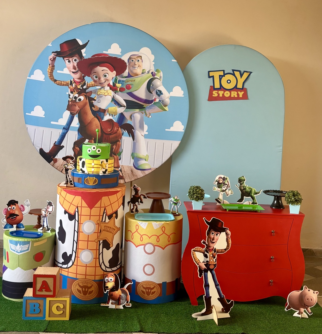 Toy Story 06 - Shalom Festas Pegue e Monte