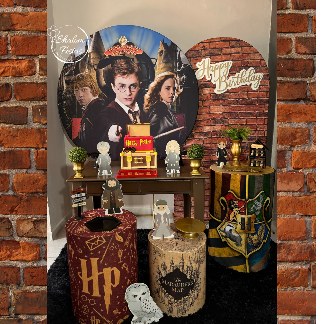 Harry Potter 04 - Shalom Festas Pegue e Monte