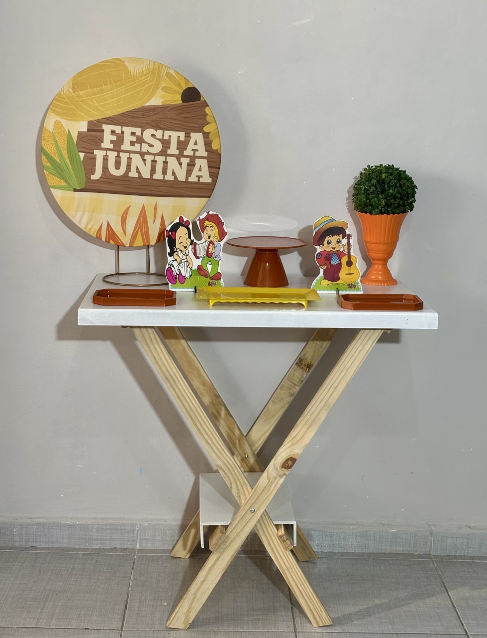 Mini Kits / Junina 04 - Shalom Festas Pegue e Monte 