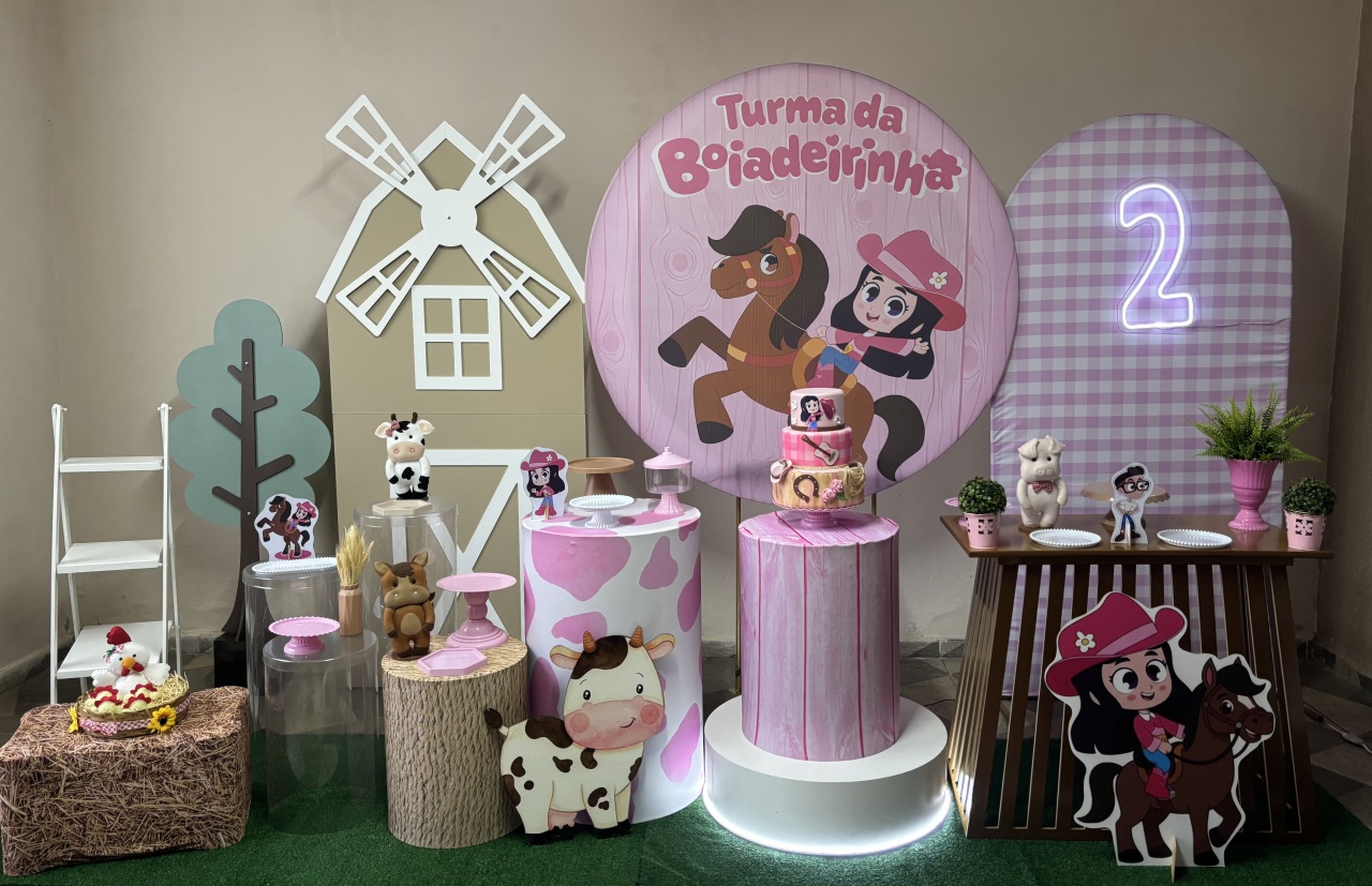 Boiadeirinha 09 - Shalom Festas Pegue e Monte