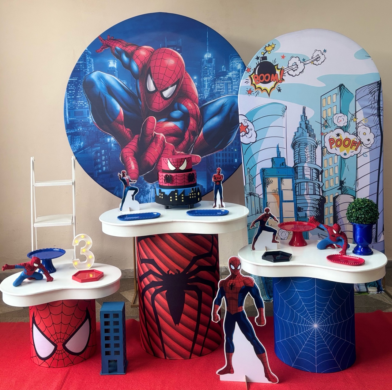 Homem Aranha 12 - Shalom Festas Pegue e Monte 