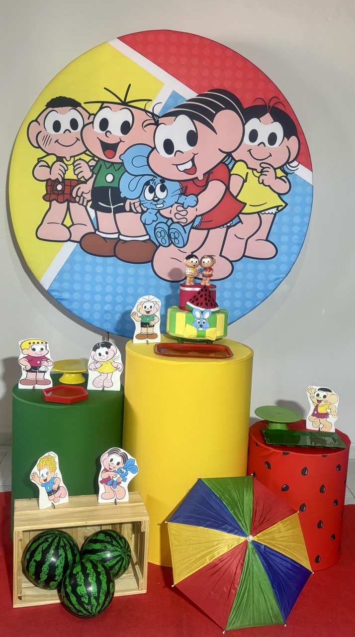 Turma da Mônica 02 - Shalom Festas Pegue e Monte