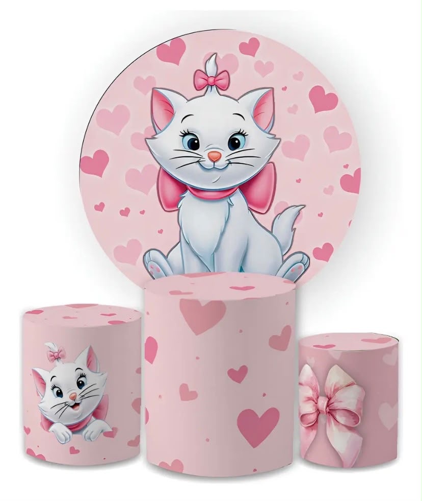 Kit Decoração Gatinha Marrie - Lindalci Oliveira