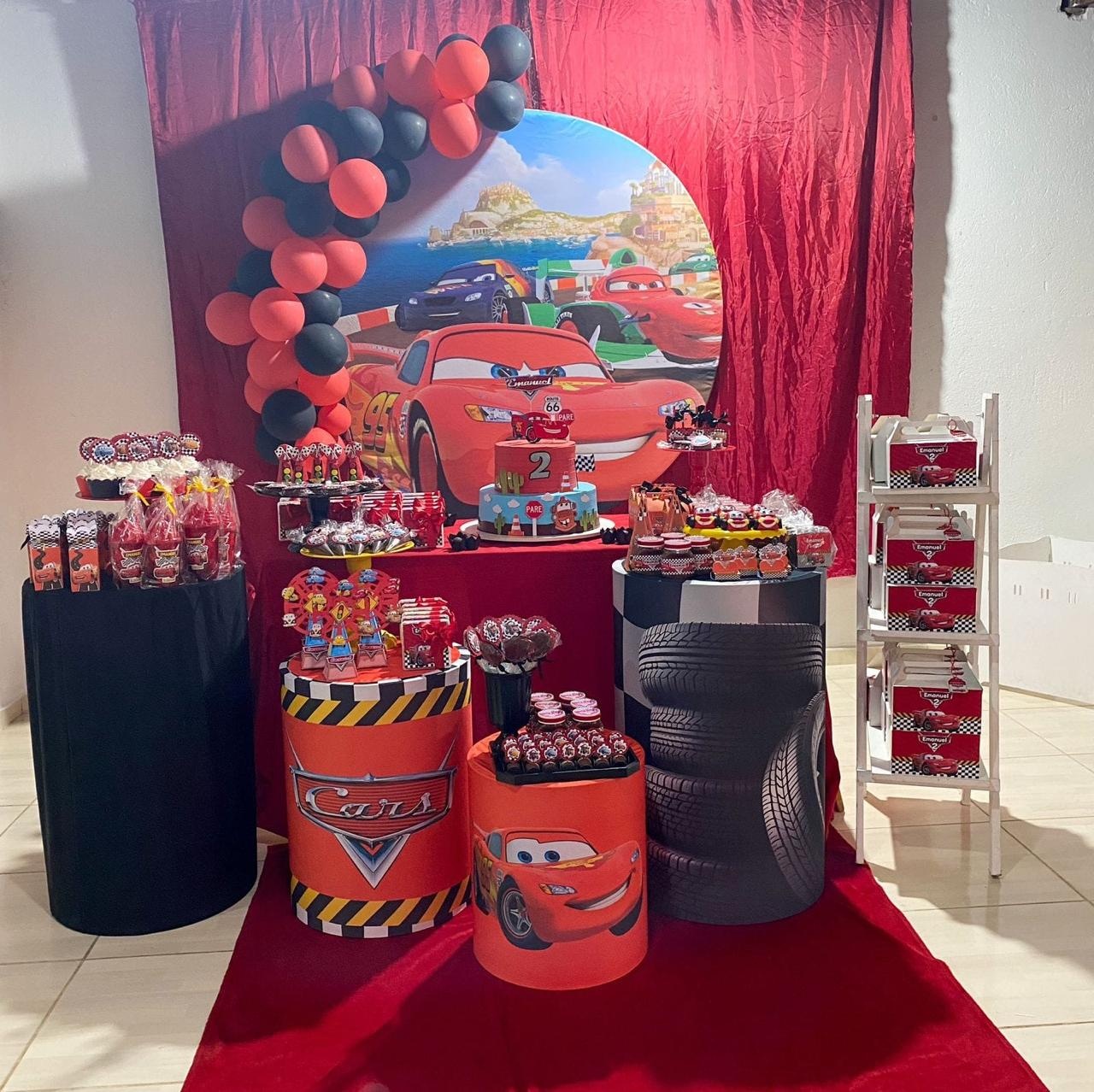 Kit Relâmpago Mc Queen Composto - Lindalci Oliveira