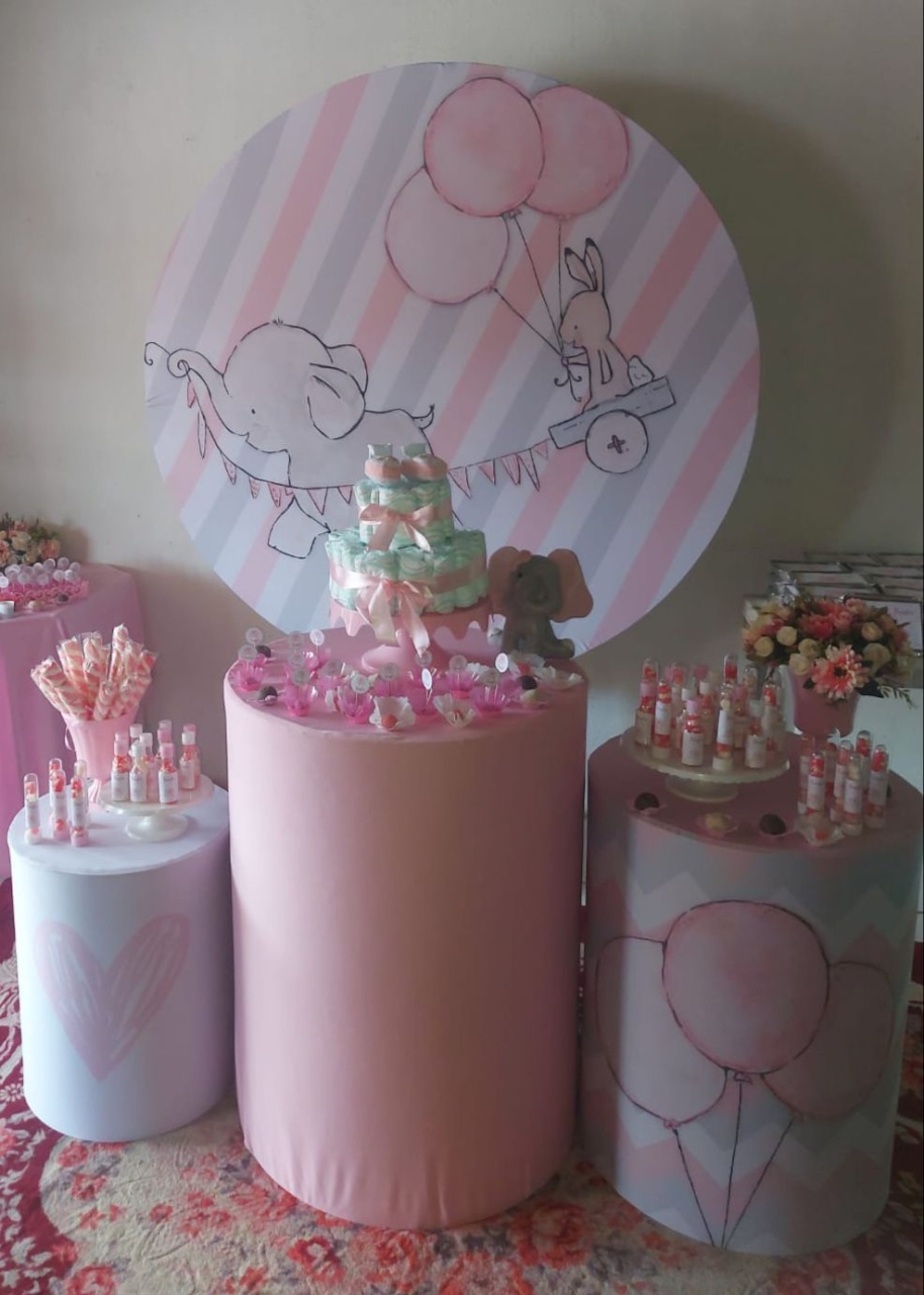 Kit Elefantinha Rosa - Lindalci Oliveira