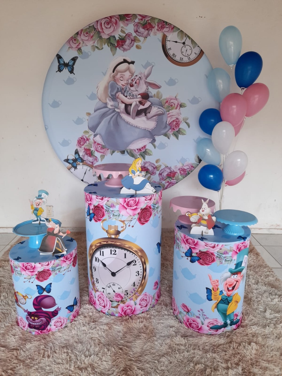 Kit Alice No País das Maravilhas - Lindalci Oliveira