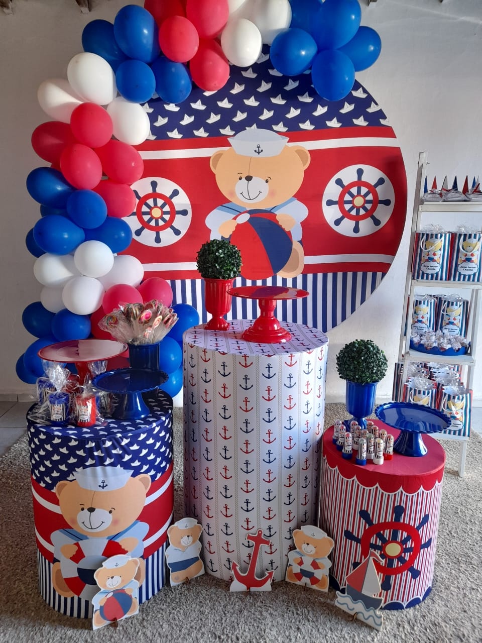 Kit Ursinho Marinheiro - Lindalci Oliveira