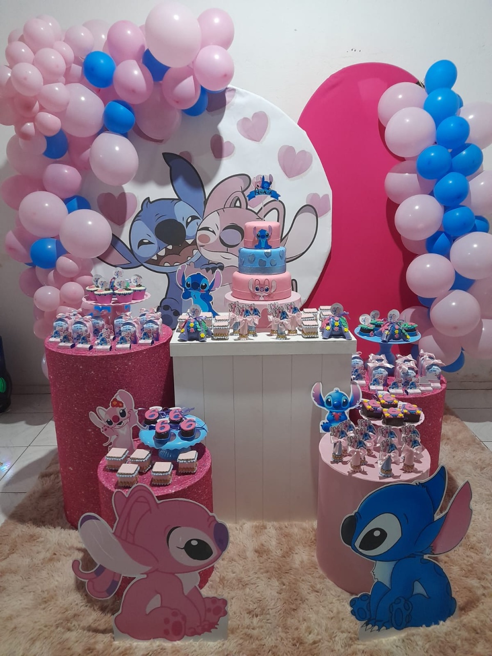 Kit Stitch E Angel Composto - Lindalci Oliveira