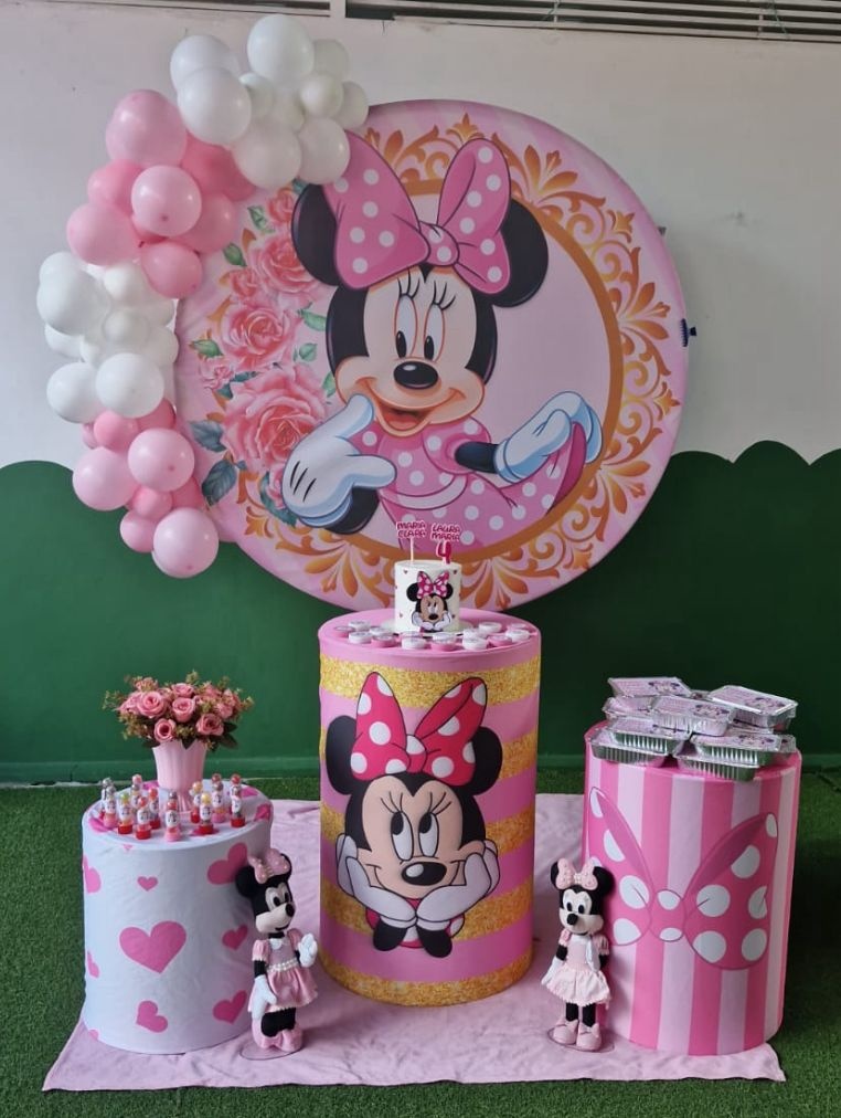 Kit Minnie Rosa - Lindalci Oliveira