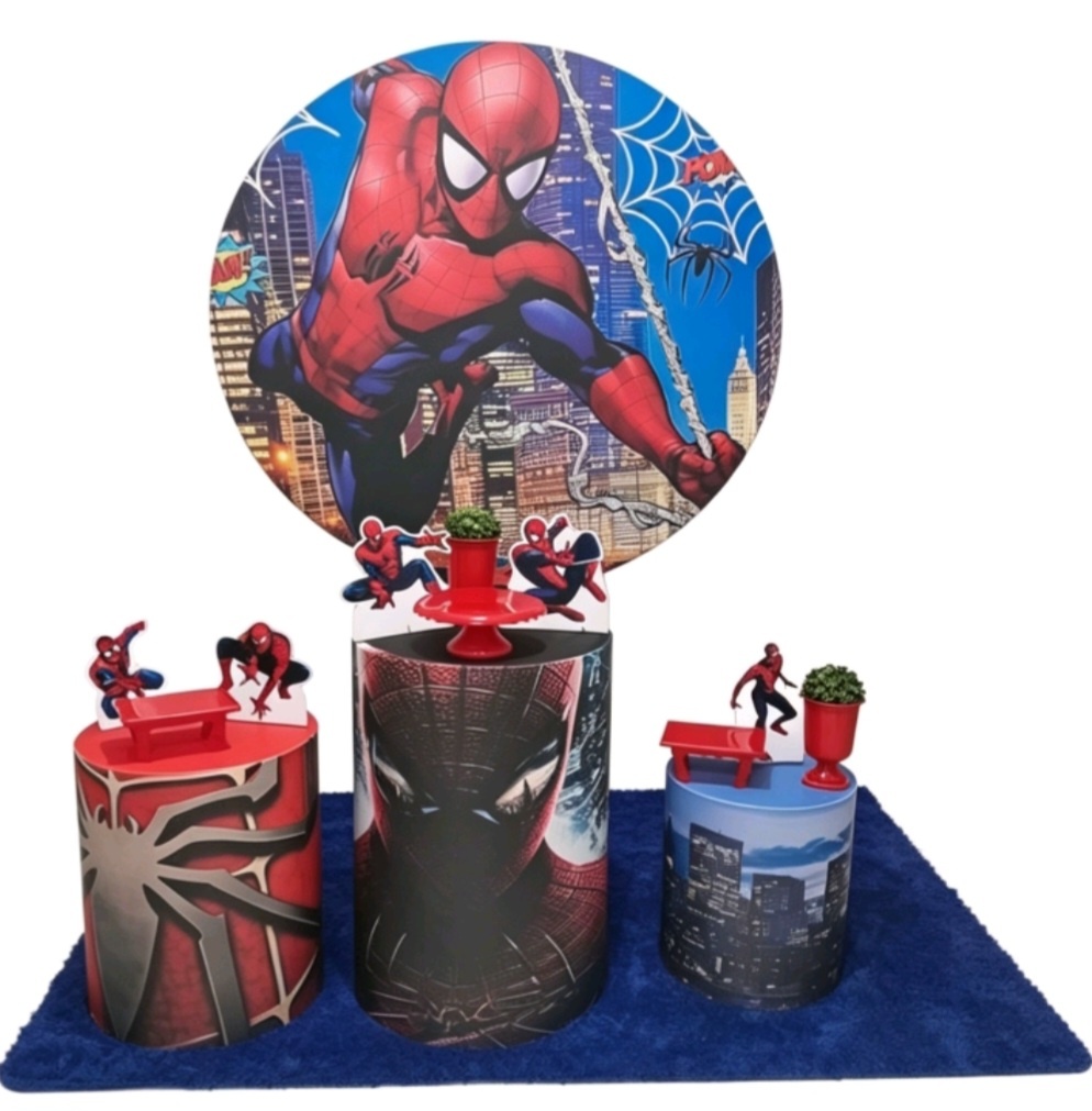 Tema Homem Aranha - Espaçocriarfestas