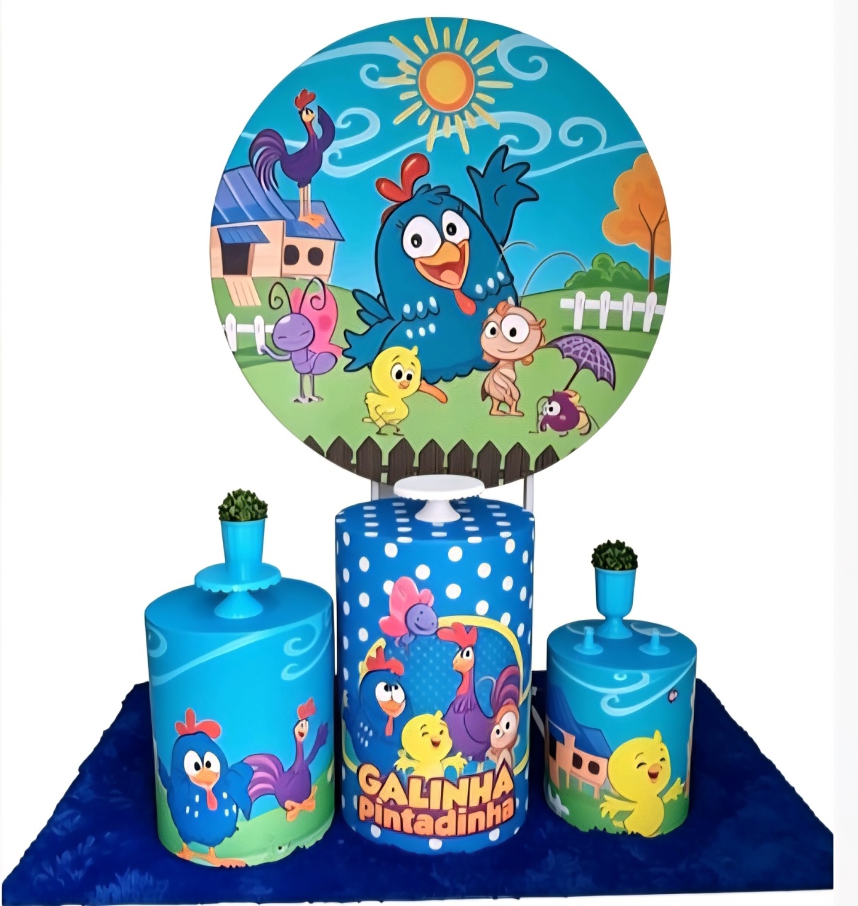 Tema Galinha Pintadinha - Espaçocriarfestas