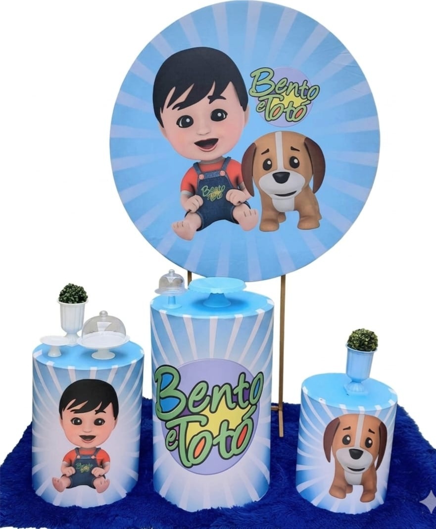 Tema Bento E Totó - Espaçocriarfestas
