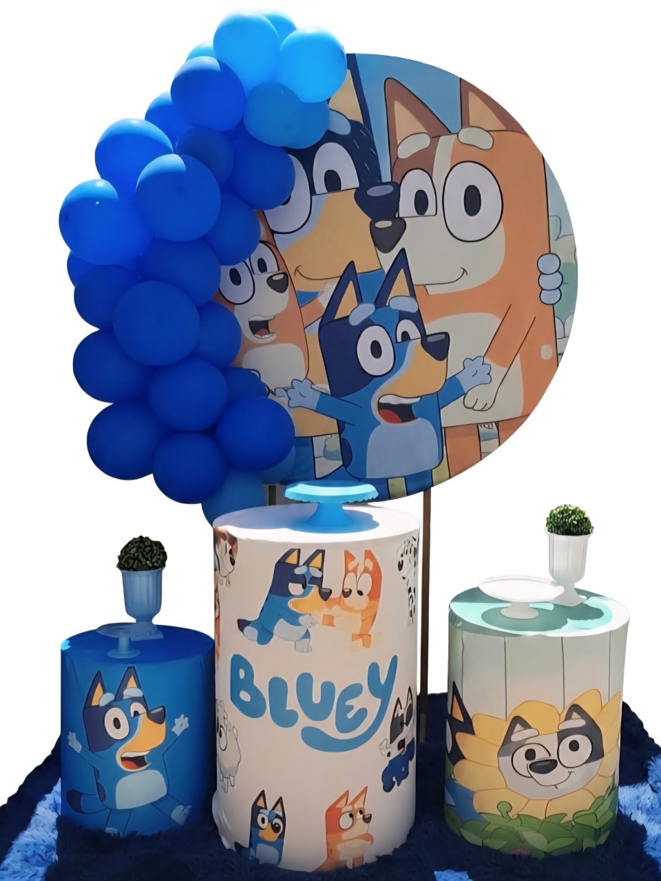 Tema Blue - Espaçocriarfestas