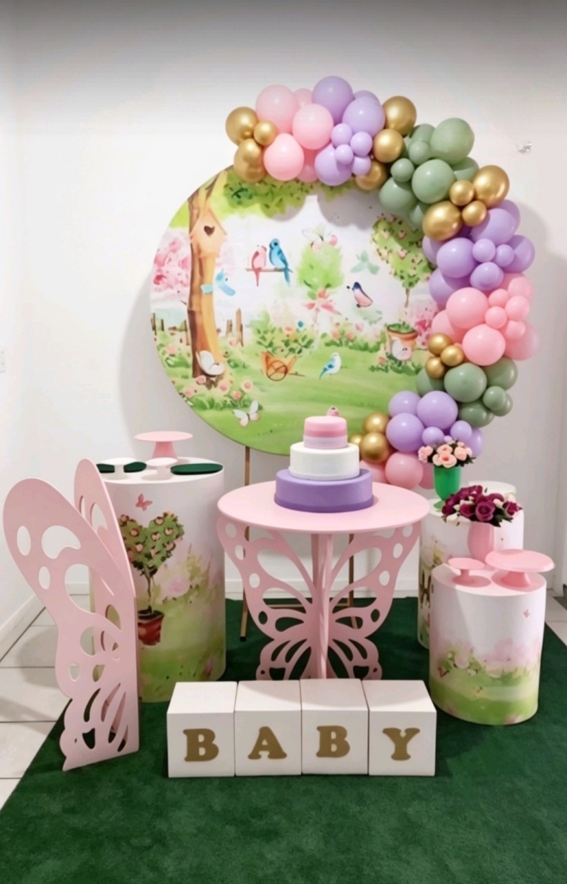 Chá de Bebê Jardim Encantado - Espaçocriarfestas