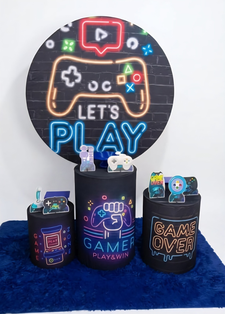 Tema Play Game - Espaçocriarfestas
