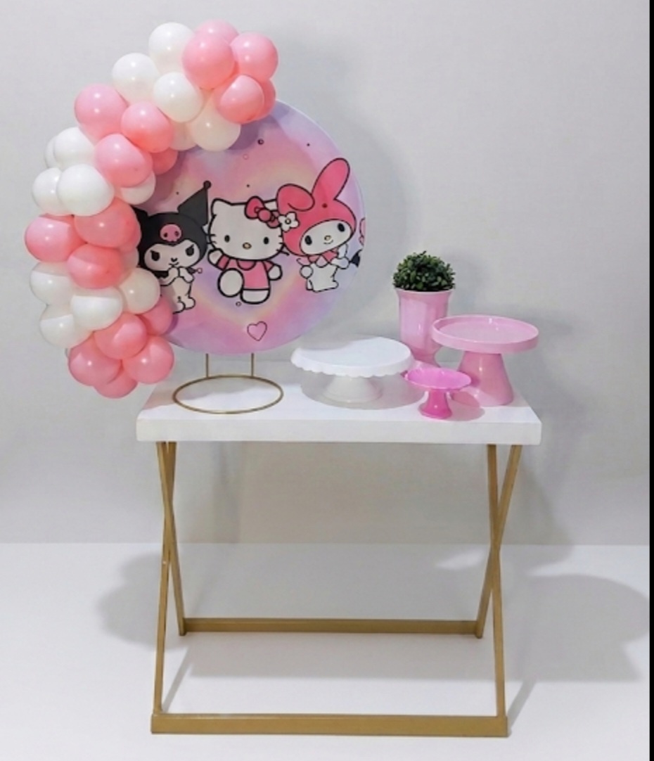Festa Na Mesa Emlly Vick E Os Rosa - Espaçocriarfestas