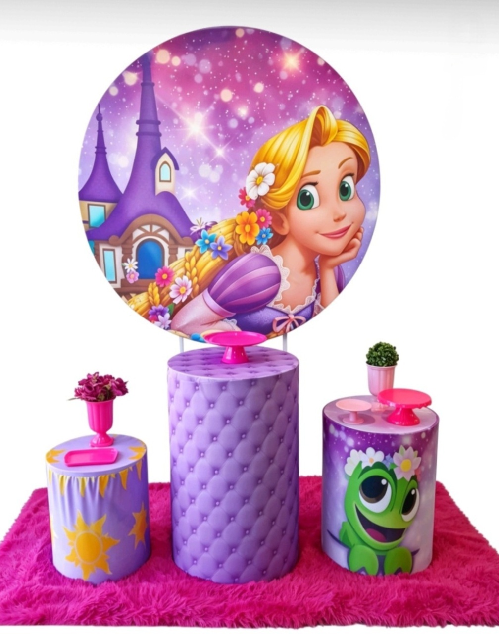 Tema Rapunzel - Espaçocriarfestas