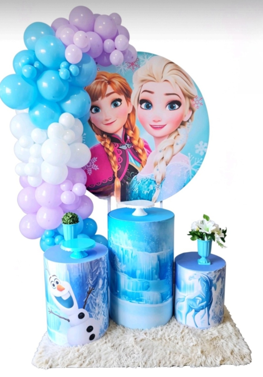 Tema Frozen - Espaçocriarfestas