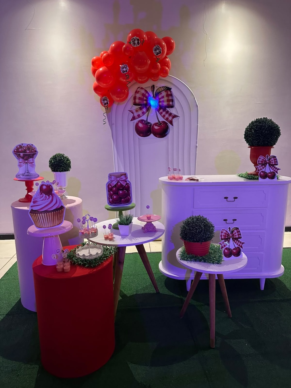 4) Decoração de Cereja - Lok&Decore
