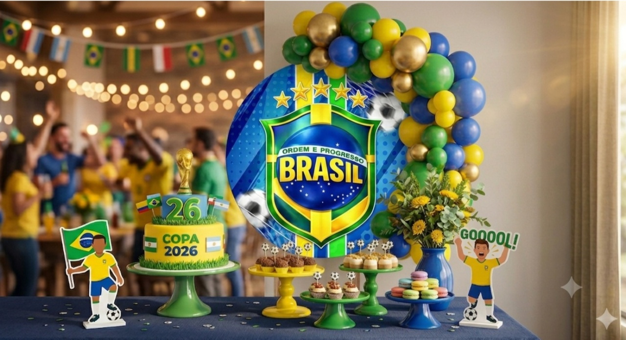 Festa Na Mesa Completa! Consulte, Temos Diversos Temas! Ou Podemos Personalizar Para Você! - Lok&Decore