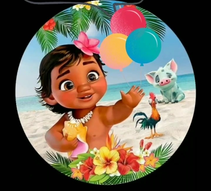 4) Moana Baby - Lok&Decore