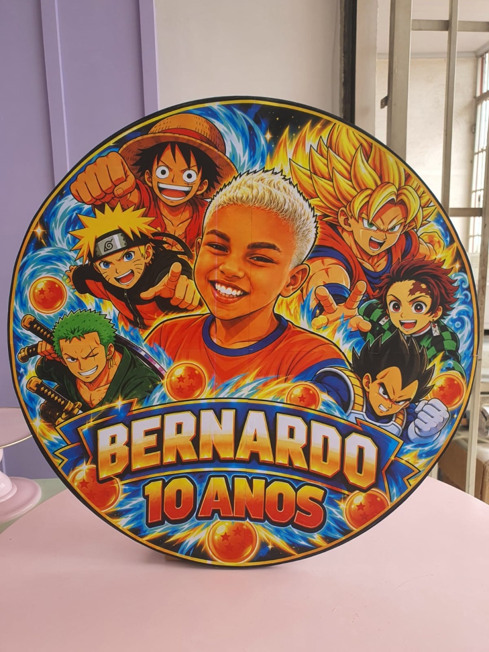 Painel de Madeira Personalizado - Encante festas e locações