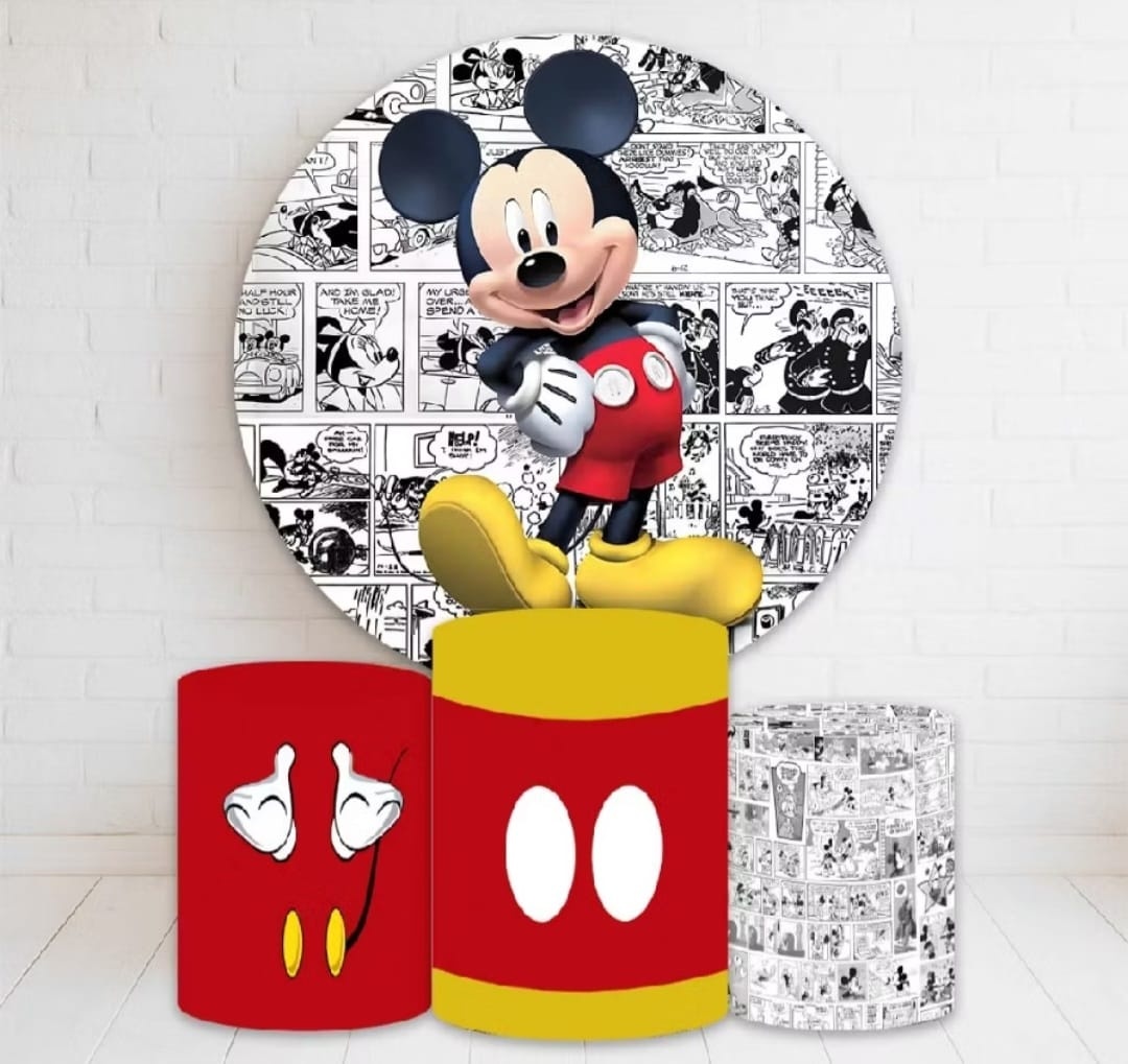 Kit Tecido Sublimado Mickey - Encante festas e locações
