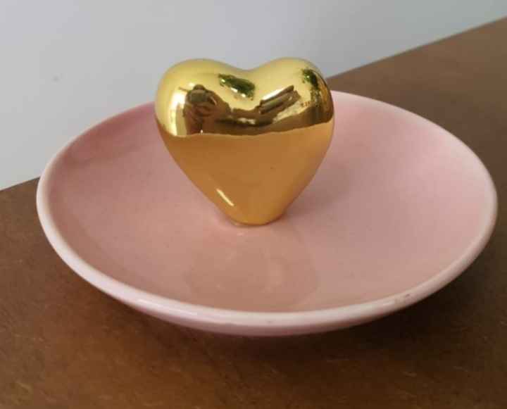 Mini Bandeja Coração - Encante festas e locações