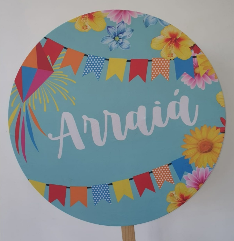 Tecido Arraia - Encante festas e locações