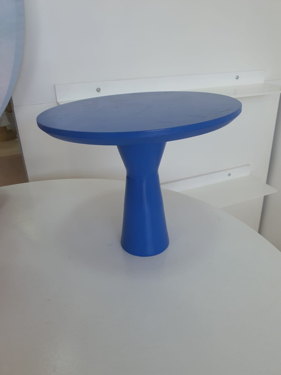 Boleira Laqueada Azul - Encante festas e locações