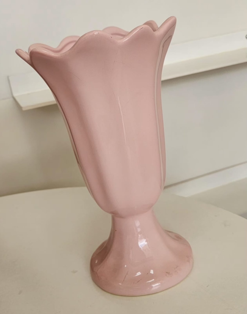Vaso Tulipa Rosa - Encante festas e locações