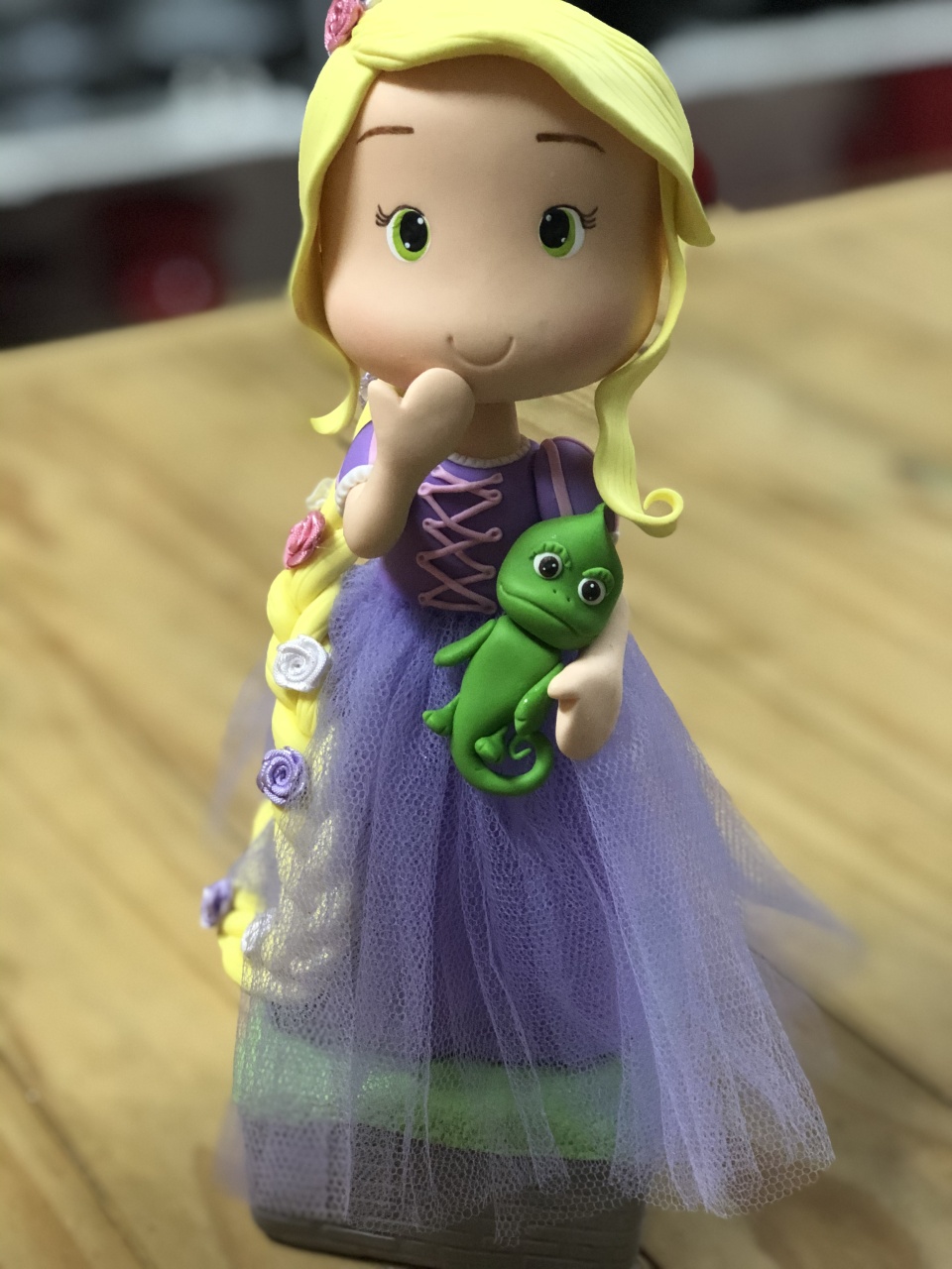 Rapunzel Biscuit Mesa - Rosa Chiclete Loque e Decore