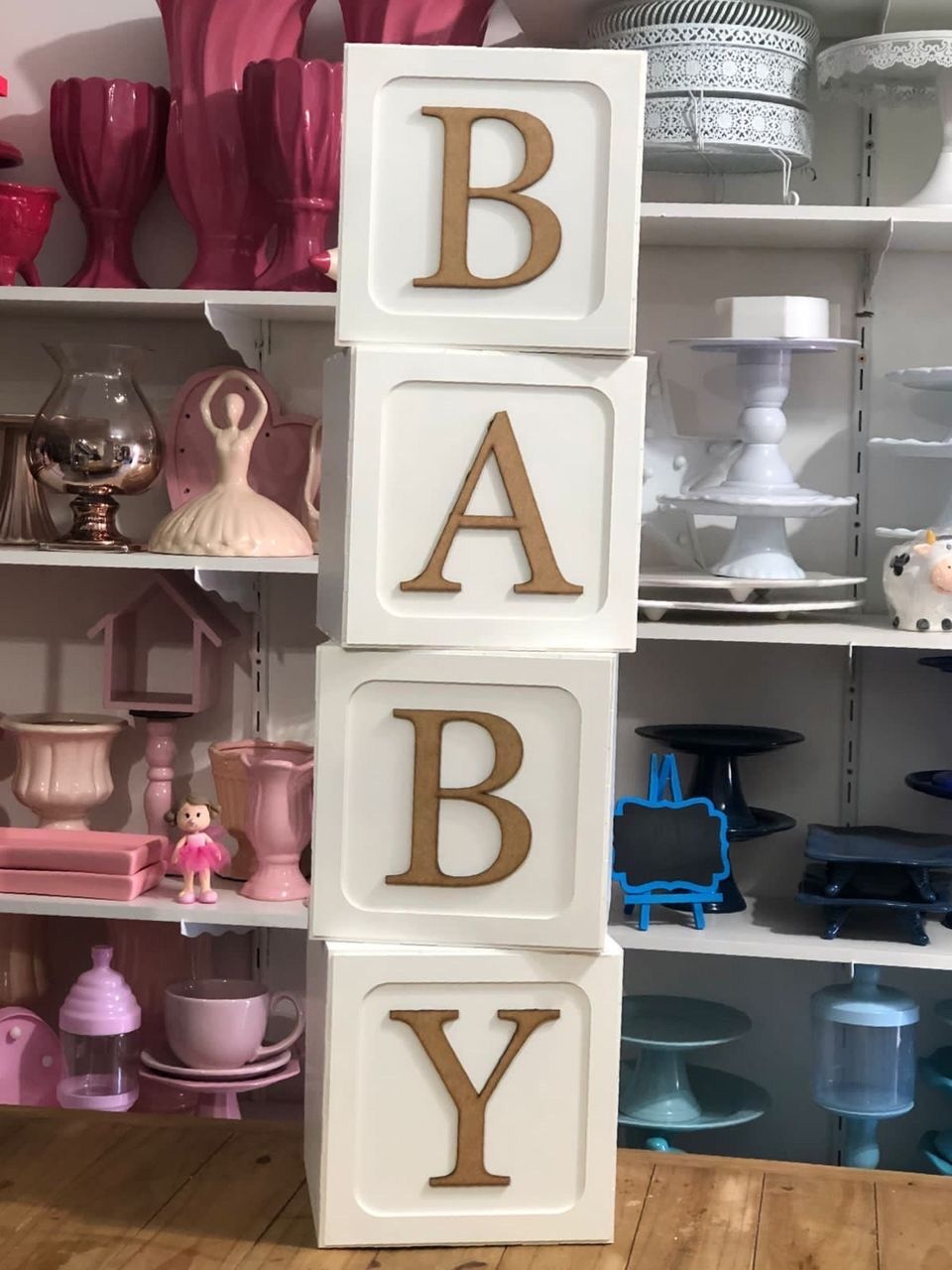 Cubos Baby - Rosa Chiclete Loque e Decore