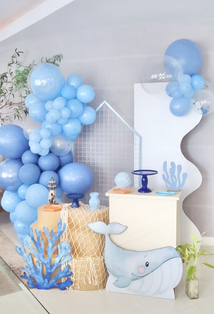 Kit Fundo Do Mar - Rosa Chiclete Loque e Decore