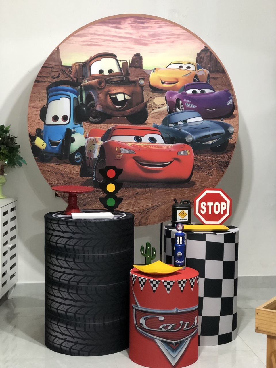 Kit Carros 1 - Rosa Chiclete Loque e Decore