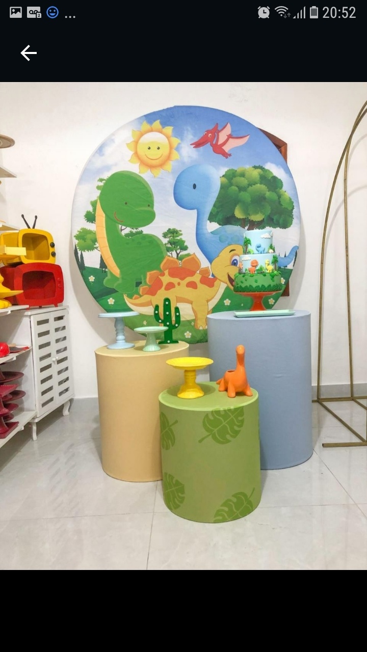 Dino Baby Kit 01 - Rosa Chiclete Loque e Decore