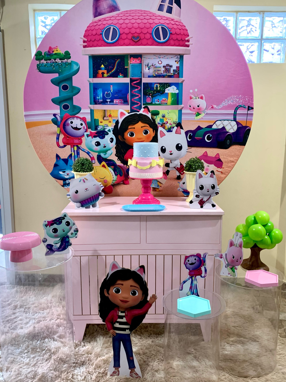 Casa Mágica Gabby Prata - Vernizzi Decorações 