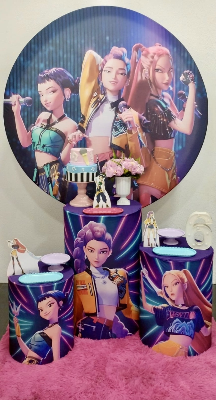 Guerreiras Do K-Pop - Vernizzi Decorações 